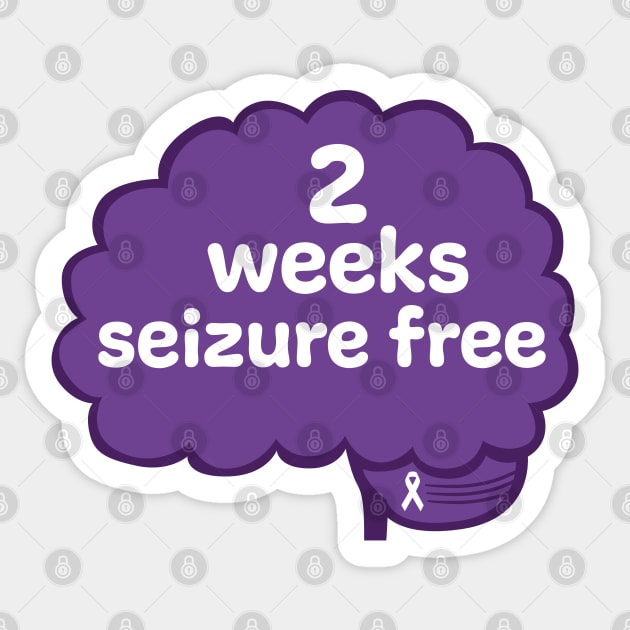 2 Weeks Seizure Free Sticker by MickeyEdwards